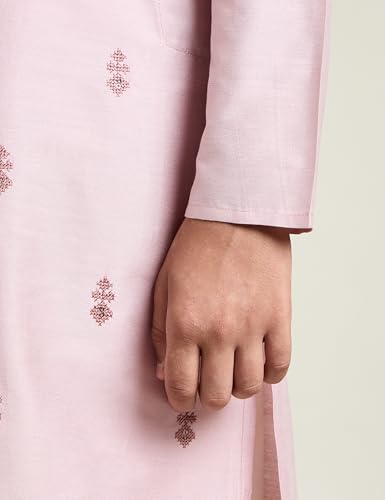 Image of Amazon Brand - Symbol Boy's Festive Embellished Kurta Pajama Set