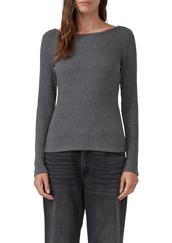T-Shirt à Manches Longues Femme s.Oliver Maille Souple et Respirante