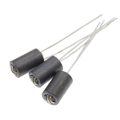 10Pcs 6X10MM Lead Dia 0.8MM 3T Axial Lead 6 Channel Ferrite Beads Inductors for Easy Plug