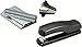 Bostitch Half-Strip Desktop Stapler Kit with Staple Remover and Staples, Black (606-BLK-PP)