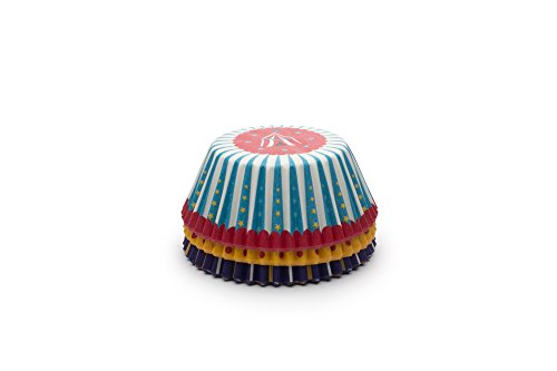 Fox Run Circus Bake Cup Set, 3 X 3 X 1.25 Inches, Multicolored #TOP1