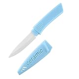Portable Ceramic Fruit Knife Chef Knife with Custom, Potato Bread Camping Cutter Fruit Vegetable Sma
