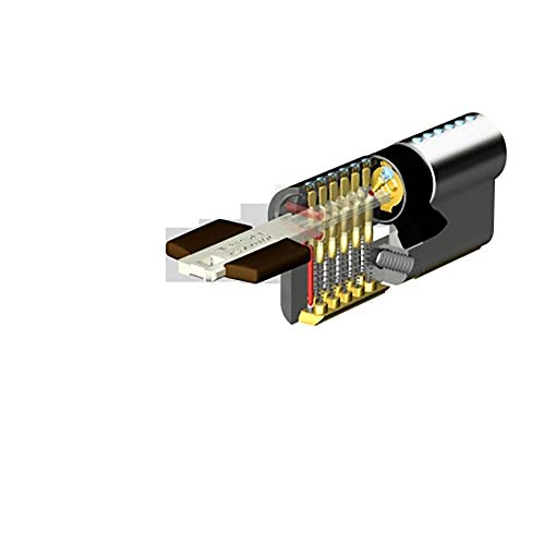 Tessa Assa Abloy Tk153535L Cylindre Haute Sécurité, 35 x 35 mm