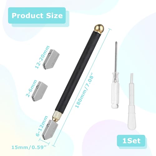 Glasschneider 2mm-20mm,Verbessertes Glasschneide-Werkzeug,Glasschneider Fensterglas,Glasschneider Für Dickes Glas,Glasschneider,Glass Cutter,Glas Schneider Für Glas Schneiden/Fliesen/Spiegel/Mosaik