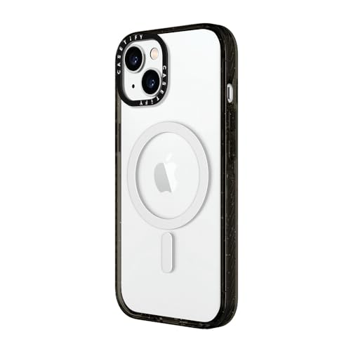 Image of CASETiFY for iPhone 15 Case - Impact Compatible with MagSafe Clear Black