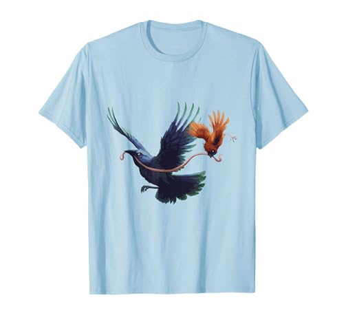 Common Grackle Shirt Common Grackle Bird Print T-Shirt T-Shirt