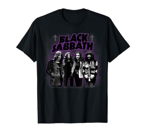 Image of Black Sabbath Cross Glow Group T-Shirt