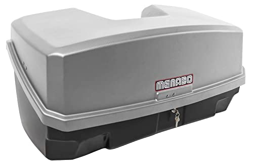 Ménabo Nekkar Boîte de transport, pour porte-bagages arrière, argent, 300 l