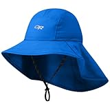 Outdoor Research Hut Kinder Rain Rain Go Away Hat Glacier M/L