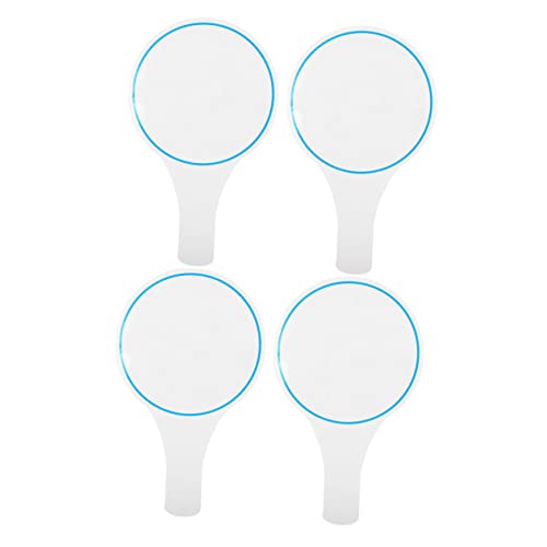 Tablero de puntuación BESPORTBLE, 8 unidades, pizarra blanca desechable, mini tableros blancos para anotar, pizarras secas miniatura 4