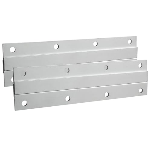 Image of Bivethoi Z Hanger French Cleat Hanger 6 Inch Z Bar Hanger Supports | Mirror, Picture, Whiteboard, Headboard, Artwork Frames Wall Mounting Brackets, 2 Pairs