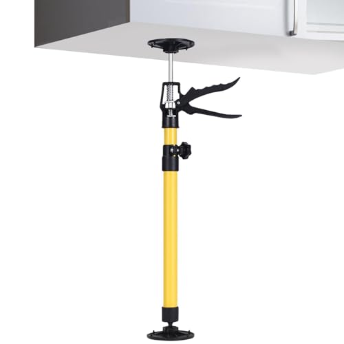 Gatos para Gabinete - Acero Inoxidable De 50 Cm A 115 Cm | Poste De Soporte Ajustable | Gato Telescópico De Soporte para Gabinete | Herramienta De Elevación | Soportes De Instalación para Armarios De