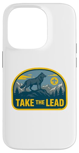 Take The Lead Cub Scout Wolf Pack Akela Outdoor Badge �X�}�z�P�[�X iPhone 14 Pro �p