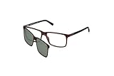 Timberland Rechteckig Kunststoff Brillen in Dark Havana für Herren, Brille mit Sehstärke, optional mit Sonnenbrillen tönung oder Blaulichtfilter (Modell TB1765)