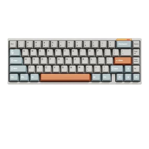 Luminkey65 JX^}CY\ȃQ[~OJjJL[{[hLbgCX USB 2.4 O Bluetooth zbgXbv݊Q[~OL[{[hMtg(Silvery)