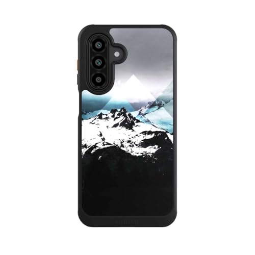 Coque Samsung Galaxy A17 5G NIVOcore noire motif géométrique