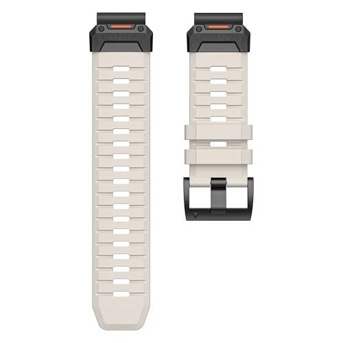 22mm/26mm �r���v�o���h Garmin (�t�������o�[) �N�C�b�N�t�B�b�g 22 26 �r���v�X�g���b�v Fenix 6 7 Forerunner 965 epix Pro Gen 2 Fenix 7x Pro Sapphire Solar�p - 
