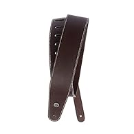 Made from high-quality brown leather Contrast stitching for added accent Provides maximum comfort for standing situations Fully adjustable A great gift idea for any guitar player