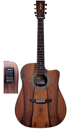 Qual o Melhor Violão Folk de 2025? Melhores Ranking 13 Violão Eletrico Folk Rozini RX315 AT.F.CT.LP Natural Fosco
