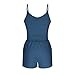 Women's Summer 2 Piece Outfits Sleeveless Crop Top and High Waisted Short Lounge Set Tracksuits Sweatsuits Loungewear Fashion Blue