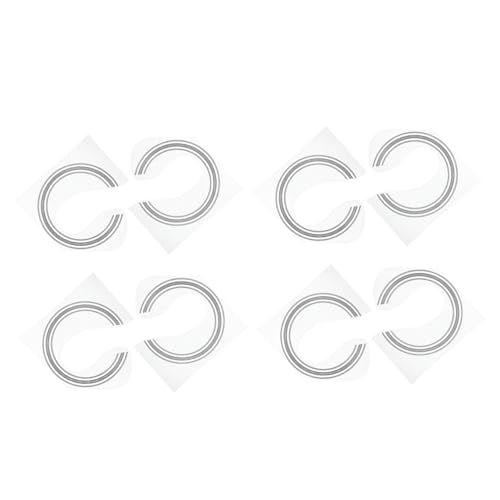 OFFSCH Acoustic Guitar Sound Hole Rosette Guitar Rim Sticker Sound Hole Decal