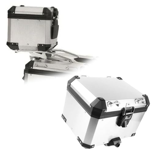 oCNp[{bNX R1300 GS R1300GS 2024 I[goC e[{bNX AQbW gbvP[X [ gN pjA A~X[cP[X c[{bNX ANZT[(Top Case Silver)