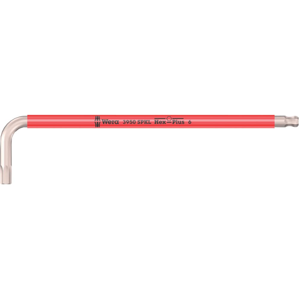 Wera 05022666001 Llave Acodada Métrica, Multicolor, 6 x 172 mm