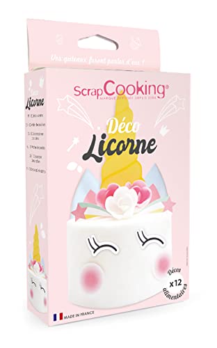 Scrapcooking 2273 Kit Déco Azyme Licorne 54 g