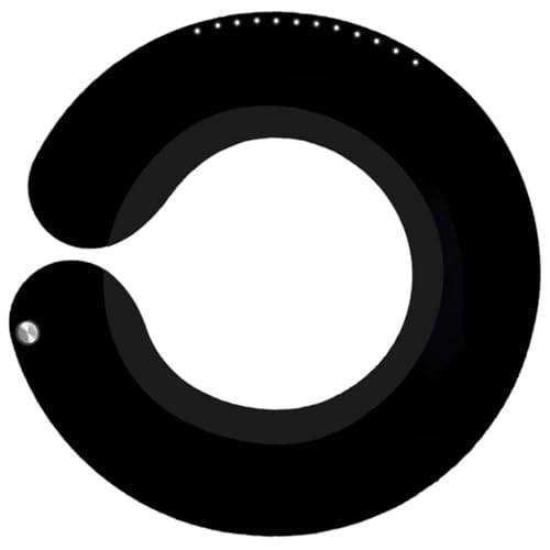 Hohopeti Mantello da Parrucchiere in Silicone per Taglio Chioma Collare Regolabile, Protezione Collo per Colorazione e Shampoo, Barriera Anti-macchia per Uso Professionale e Casalingo