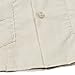 JOGAL Boys Guayabera Shirts Cuban Short Sleeve Casual Button Down Beach Shirt LightKhaki 8