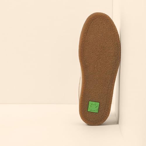 El Naturalista Unisex. 2584812ZZ005_020 N5848 Geo TéNis De Couro Bege Bege (36), Plano, CordãO, Casual - 3