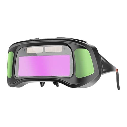 Wisylizv Gafas de soldadura, oscurecimiento automático, gafas de protección antideslumbramiento para antorcha TIG, MIG, ARC y antorcha de corte, gafas de soldadura de seguridad UV con protección