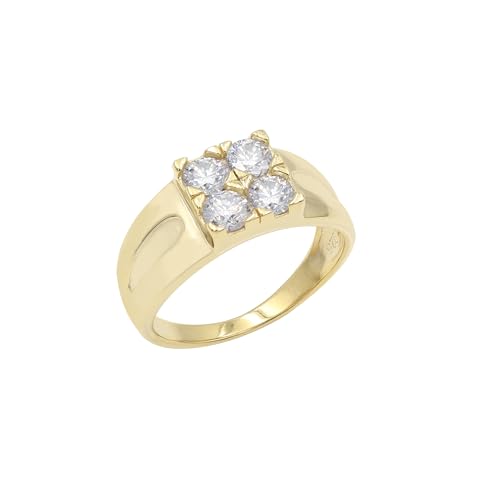 Bague diamant moissanite en argent 925 et or 18k fait main