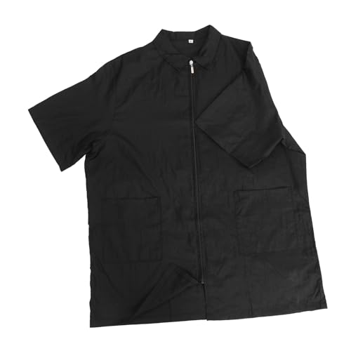 Ropa de peluquería transpirable bolsillos ropa de trabajo salón 1