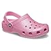 Crocs Classic Glitter Clogs (Toddler) Pink Tweed Glitter 10 Toddler M