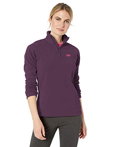 Helly Hansen Women's Daybreaker 1/2 Zip Lightweight Fleece Pullover Jacket, 680 Nightshade, XXXX-Large