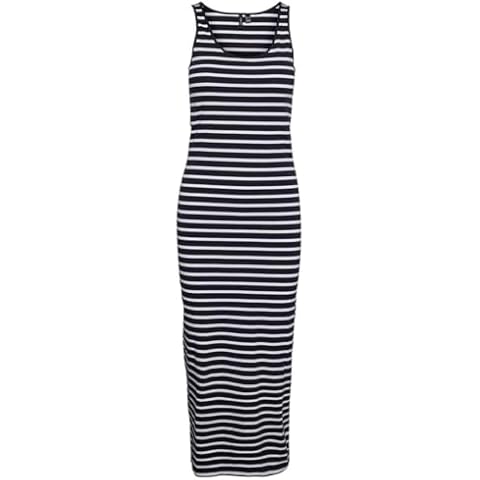 VERO MODA Robe Longue Rayée Cover