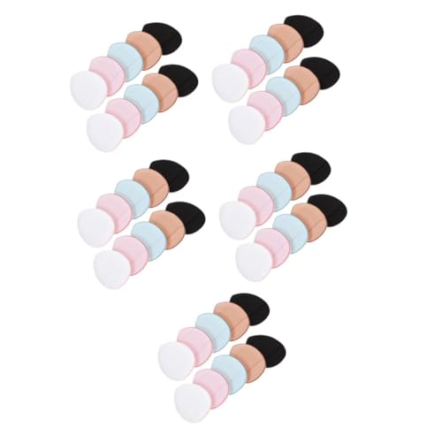 DRESSOOS 60 Piezas Mini Borlas Para Los Dedos En Forma De, Base En Polvo, Borlas En Forma De, Borlas De Maquillaje Para Mujeres, Borlas De Maquillaje Para Mujeres, Productos Para