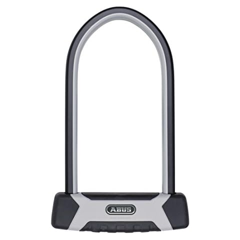 ABUS Anti-Theft Key Lock Black Bike Lock, 108mm Diameter, 13mm Thick, 230mm High Cover