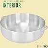 Chef PRO Aluminum Caldero Stock Pot with Lid, 9.3 Quart, Superior Cooking Performance for Even Heat Distribution, Riveted Handles, Commercial Grade, Perfect for Serving Large & Small Groups #5