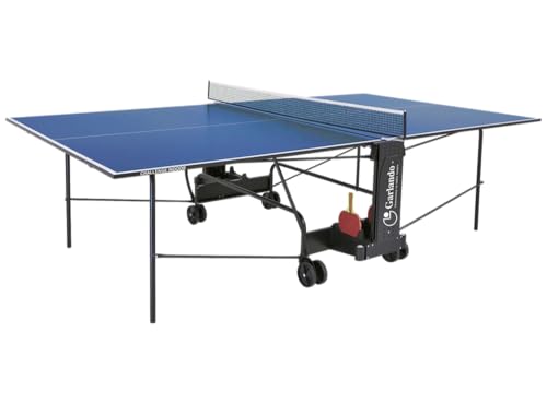 GARLANDO ADVANCE INDOOR BLU Tavolo ping pong per interno, Garanzia 3 anni
