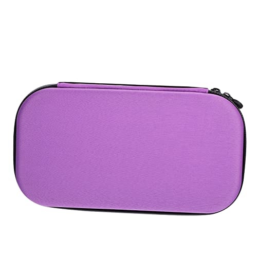 ERINGOGO Caja De Almacenamiento De Estetoscopio Que Lleva Portátil Caso Maletín Rígido Para Estetoscopio Caja De Almacenamiento Del Auscultador Funda Protectora Auscultador Púrpura