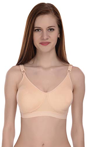 Image of Viral Girl Cotton Hosiery Women's Bra | Non-Padded Wire-Free Design with Adjustable Straps | Full Coverage Comfortable Bra | Soft Stretchable Fabric for All Day Support