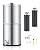CO-Z Gravity-Fed Water Filter System, 2.25 Gallons Countertop Water Filtration System, 304 Stainless Steel Gravity Water Purifier with 2 Carbon Filters & Water Spigot, NSF/ANSI 42 Certification