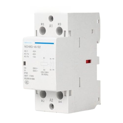 Contacteur 220v 40A 2NC pour éviter les surcharges du tableau électrique