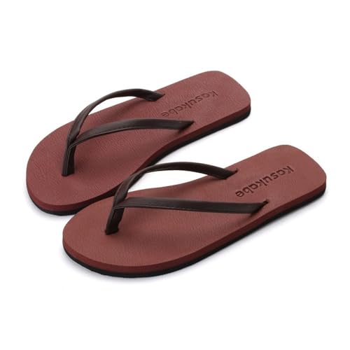 Sandals, Summer Couple Flip Flops for Men Women - Beach Outdoor Slide-On Sandals Slippers
