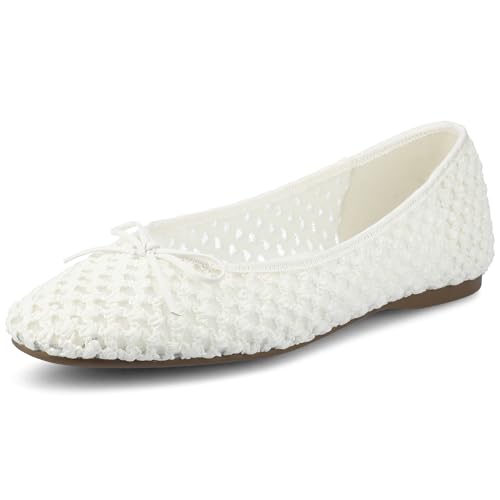 Birdies Songbird Women’s Flats, Sleek Slip-On Shoes, Dressy Look with Cushioned Support