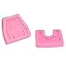 Stampo in silicone, reggiseno per costume da bagno in silicone fai-da-te, gonna corta, forma bikini, stampo per dolci, torta, cioccolato, rosa