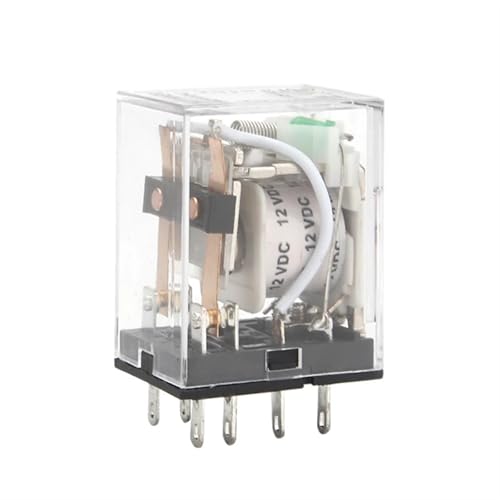 Relé MY2NJ de 8 pines para domótica residencial y automatización de sistemas DC 12V