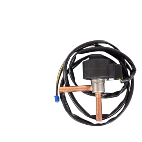 Sanhua DPFシリーズ電子膨張弁、DC12V 5/6ライン可変周波数調整弁、エアコン冷凍メンテナンス部品、R22 / R404 / R134a冷媒と互換性があります。(DPF(TS1)3.0C-5 wires)